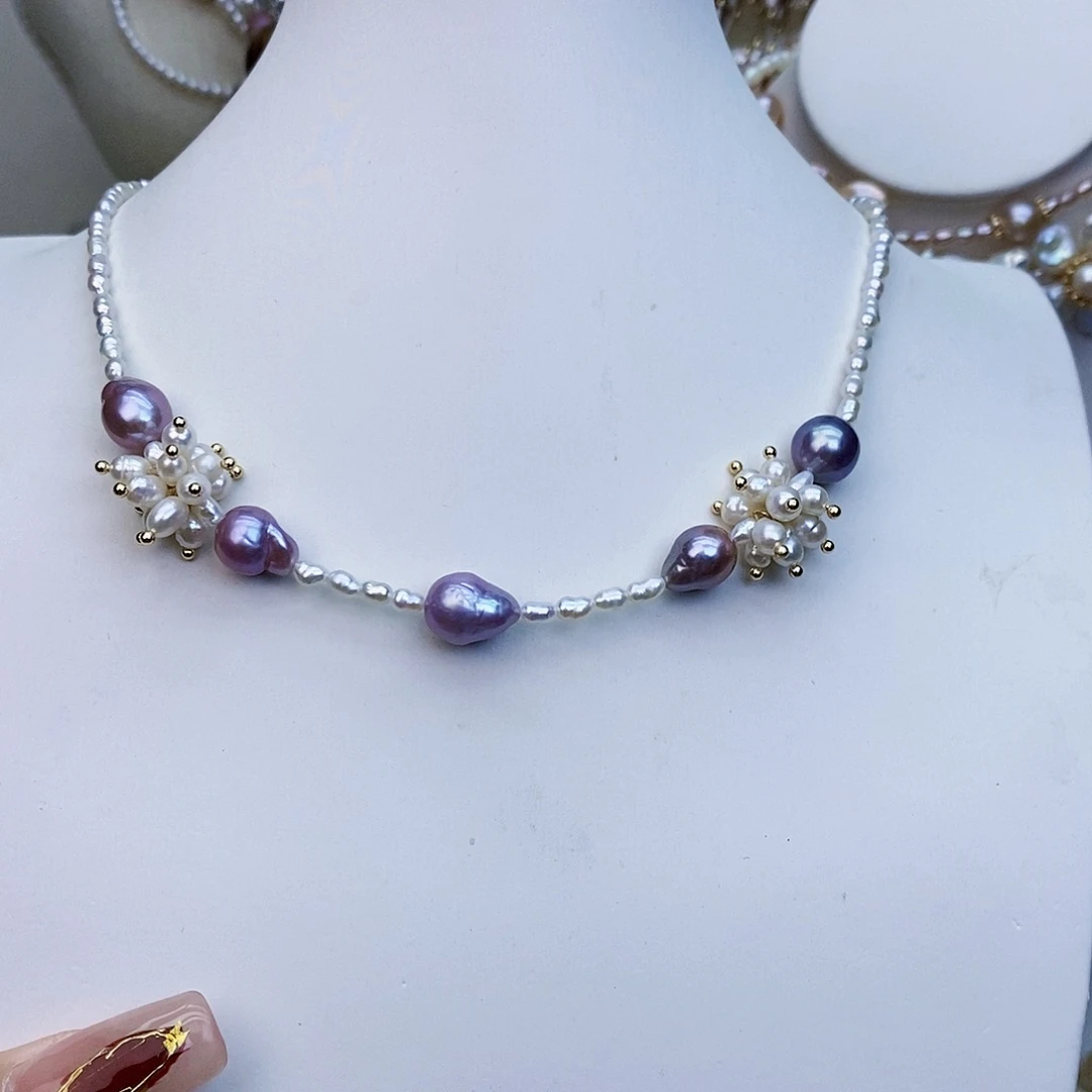 淡水珍珠颈饰未镶嵌