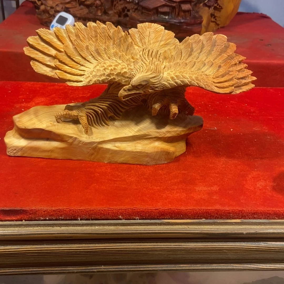柏木（崖柏）观**涛崖柏摆件（福利