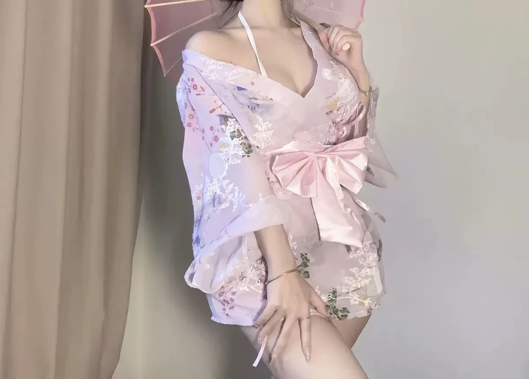 东京神明少女印花浴袍睡袍