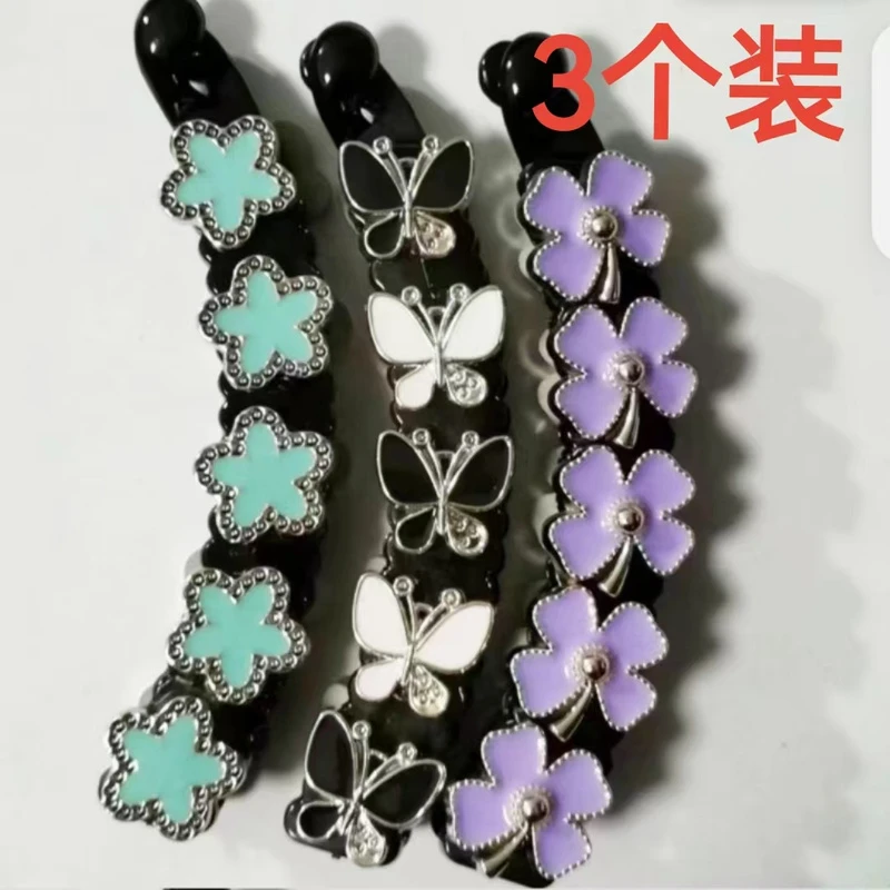 新款头饰发饰香蕉夹百搭立式优雅发夹成人马尾防滑发卡竖夹抓夹