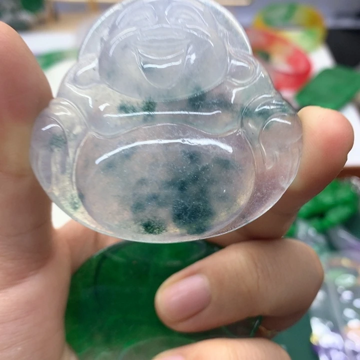 颈饰未镶嵌翡翠吊坠