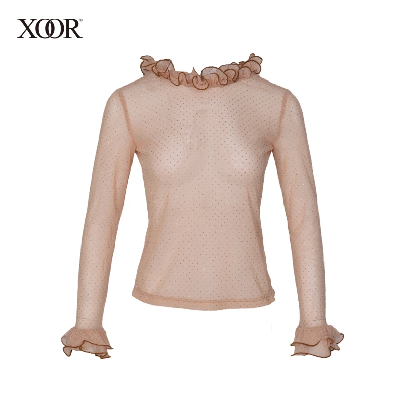 【丽姐甄选】XOOR希奥蕾 打底衫女 X20217106