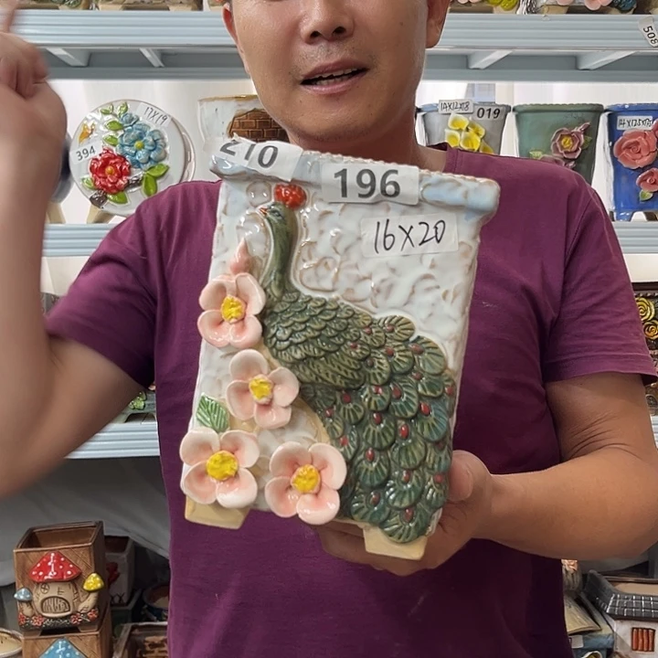 紫砂花盆粗陶材质多肉花盆