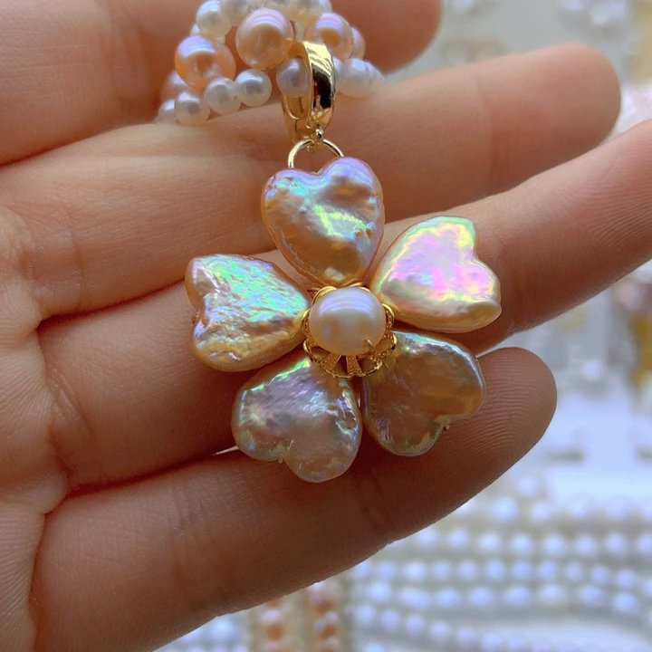 淡水珍珠颈饰未镶嵌?****?