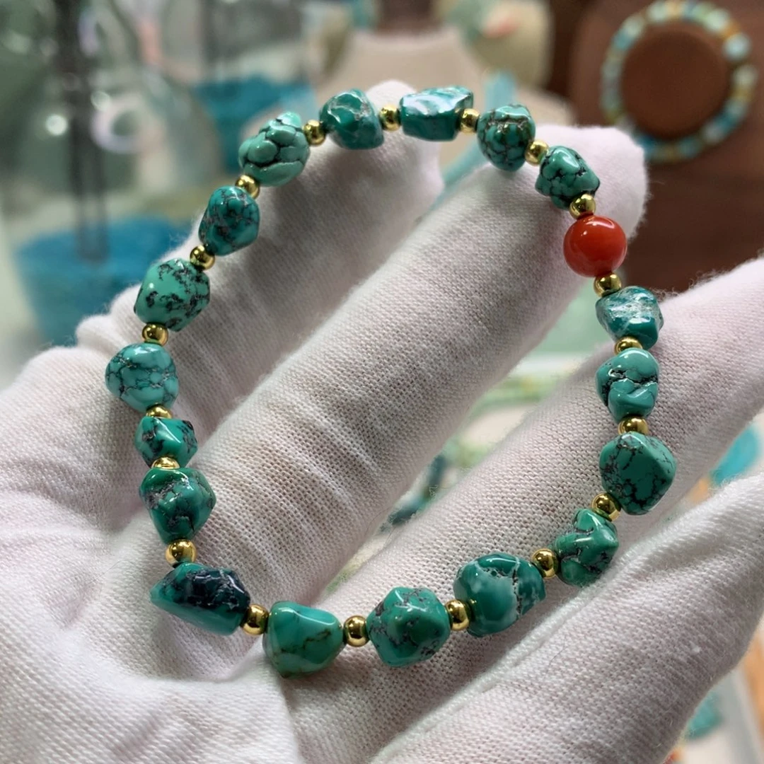 绿松石未镶嵌配饰