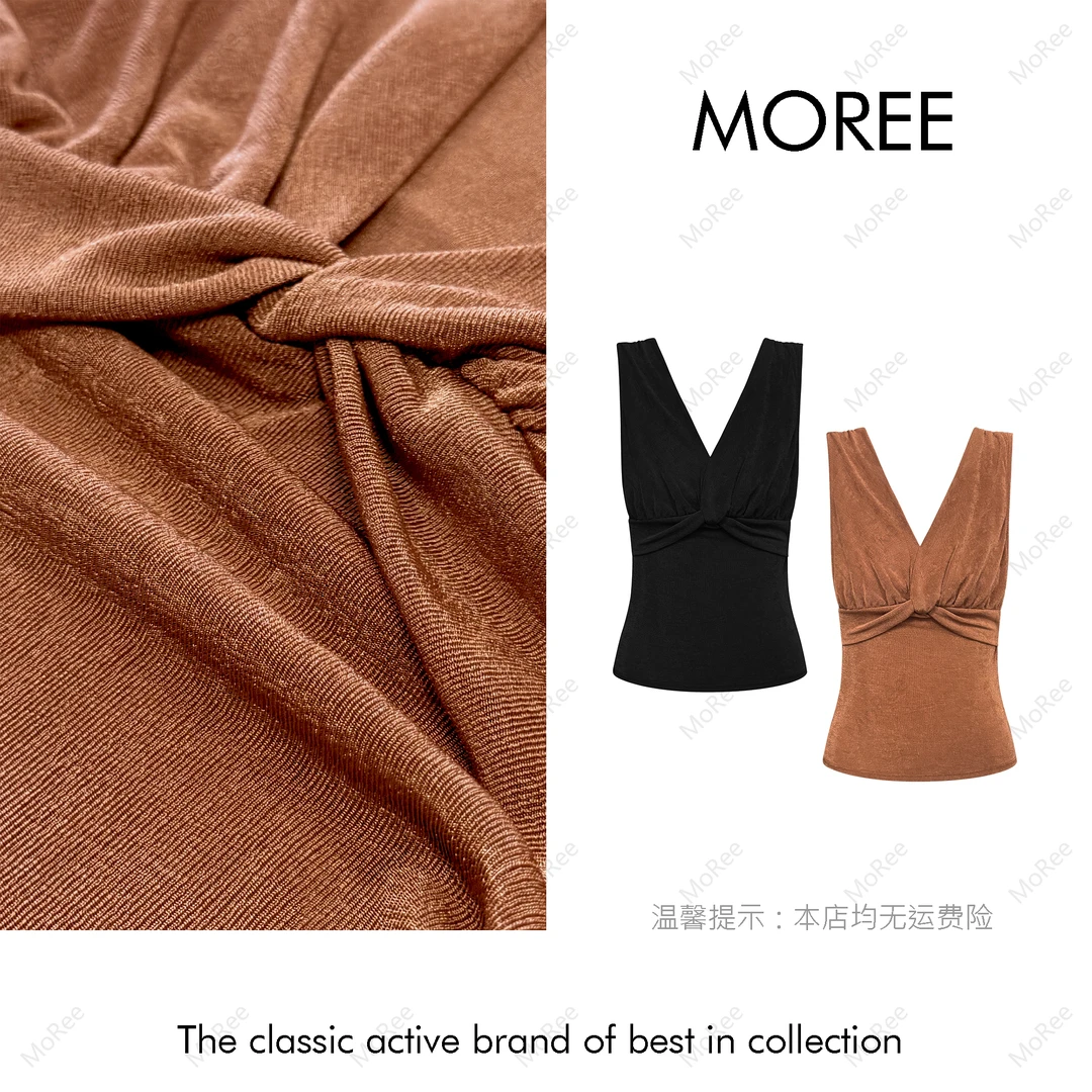 【MOREE】Aujour＇高级感不规则设计感上衣-3712