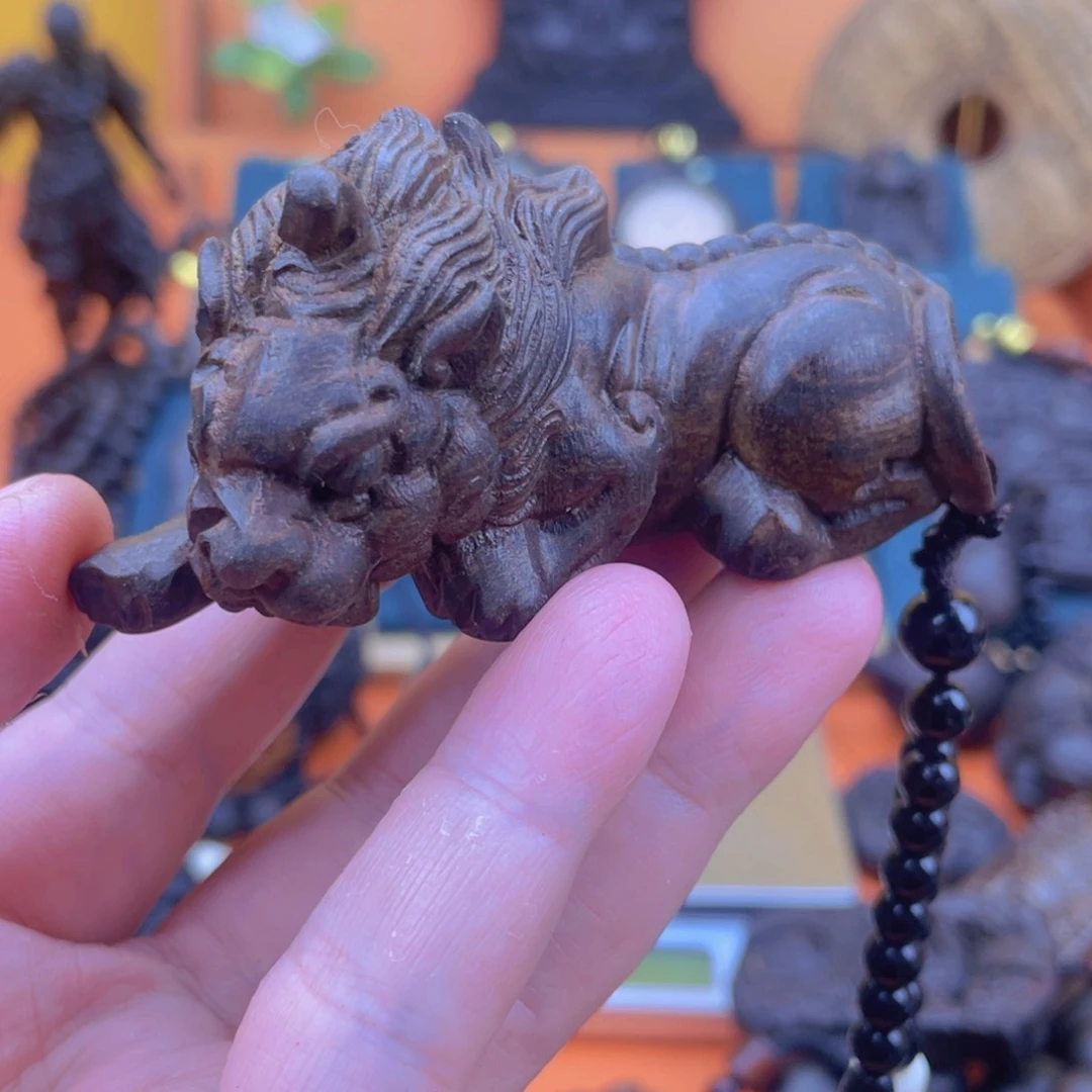 贡木手串/手链貔貅手把