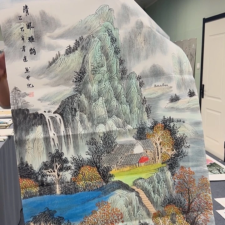 国画我们都是在这里看到的