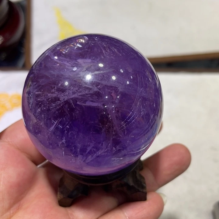 水晶水晶球未镶嵌佳*