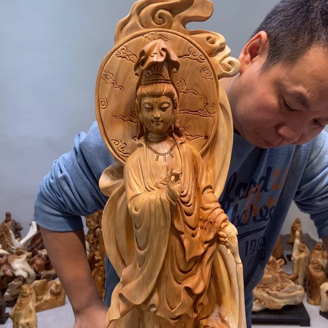 柏木（崖柏）太行崖柏根雕摆件