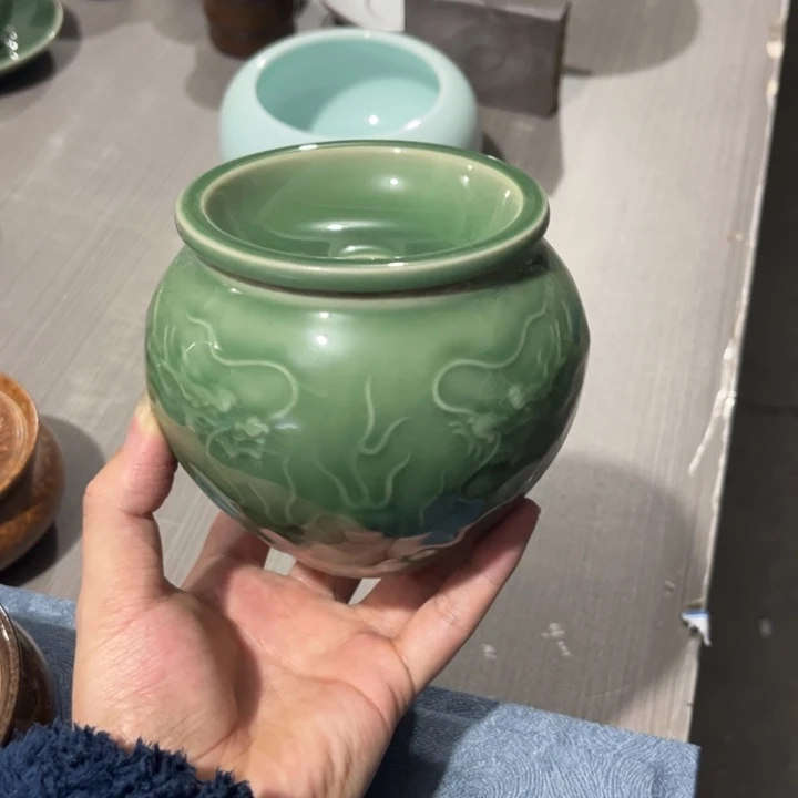 梅子青 龙王小水盂