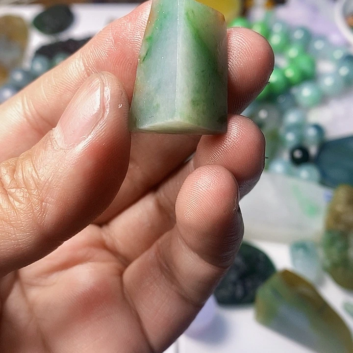 翡翠散珠天然翡翠A货