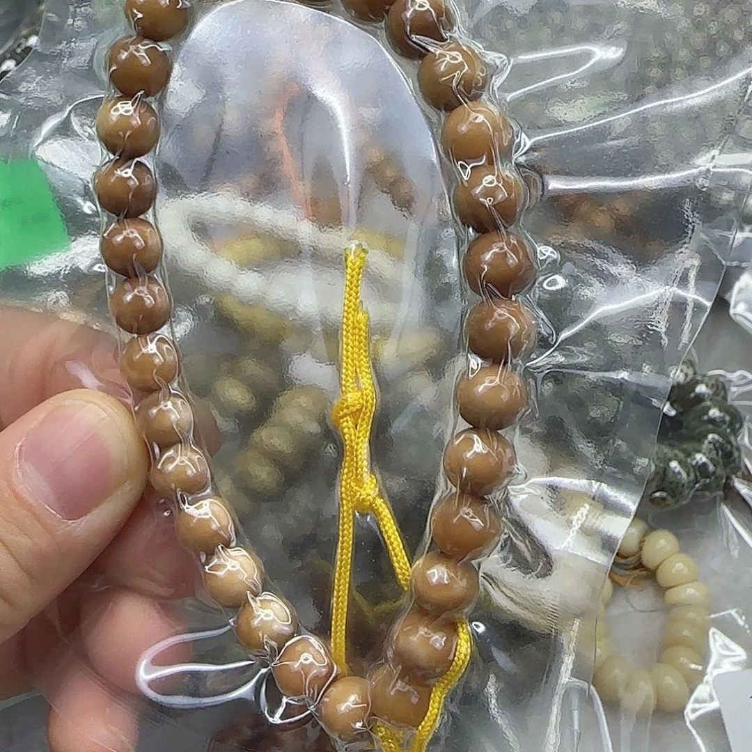 手串星月菩提107傲世龙脊菩提8圆手持