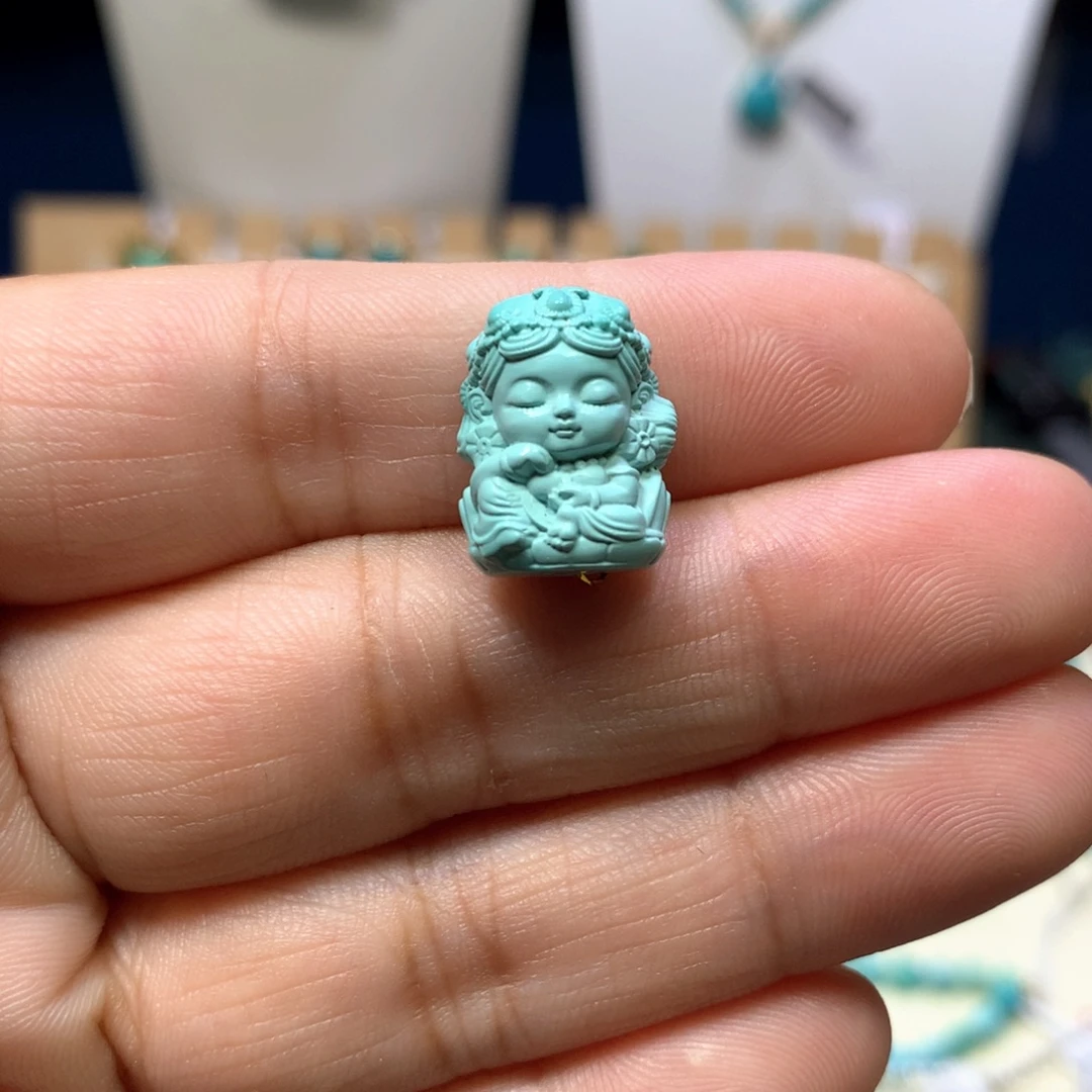 未镶嵌绿松石度母