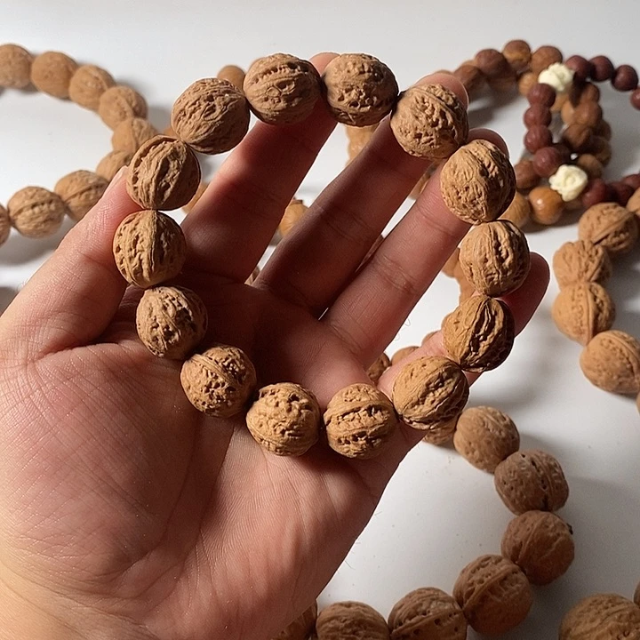 核桃手串/手链17mm八棱