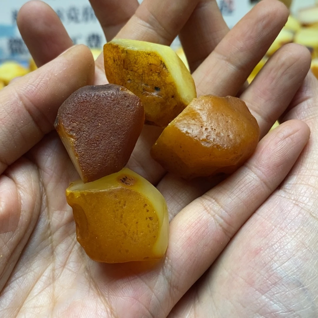 X***泗未镶嵌定制琥珀传世琥珀蜜蜡定制