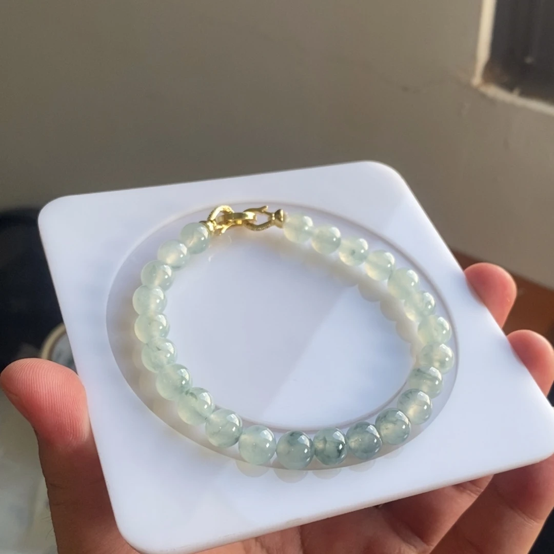 定制翡翠未镶嵌19 缅甸翡翠A货卡7.8