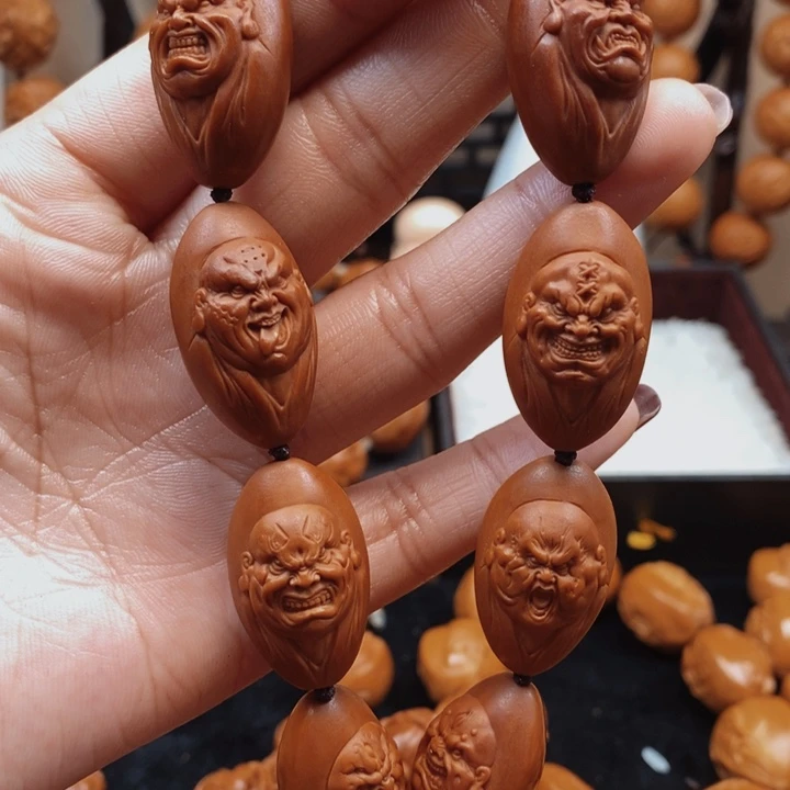 橄榄核手串/手链恶僧手持1.7