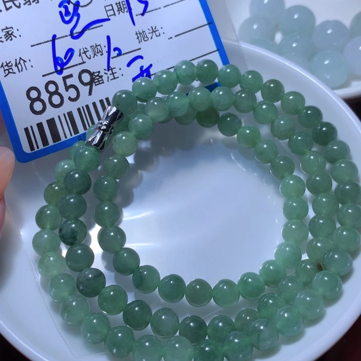 翡翠未镶嵌颈饰熙*呀
