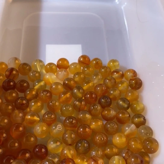 未镶嵌玛瑙珠子玛瑙/玉髓精**主