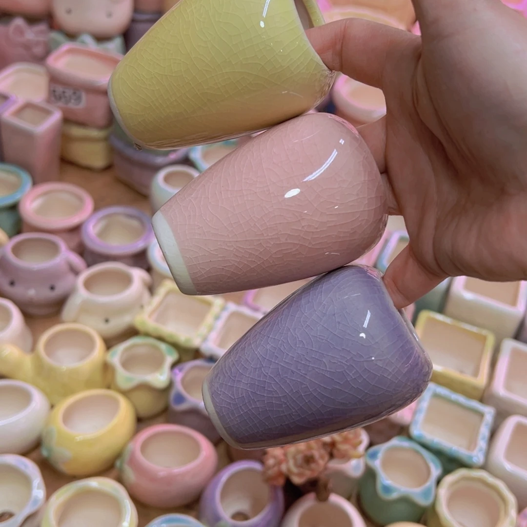 陶瓷花盆当场凑满12包邮