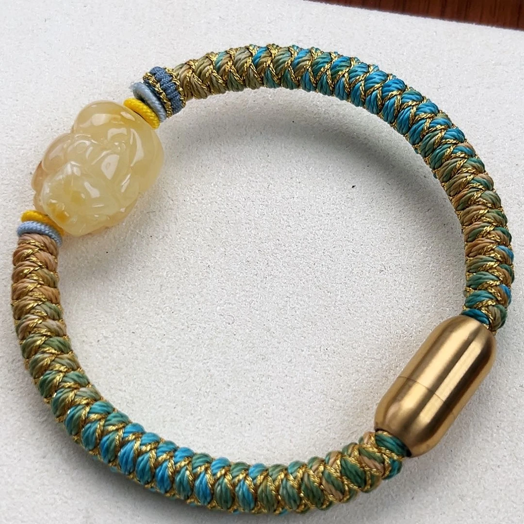 未镶嵌琥珀裸石手绳