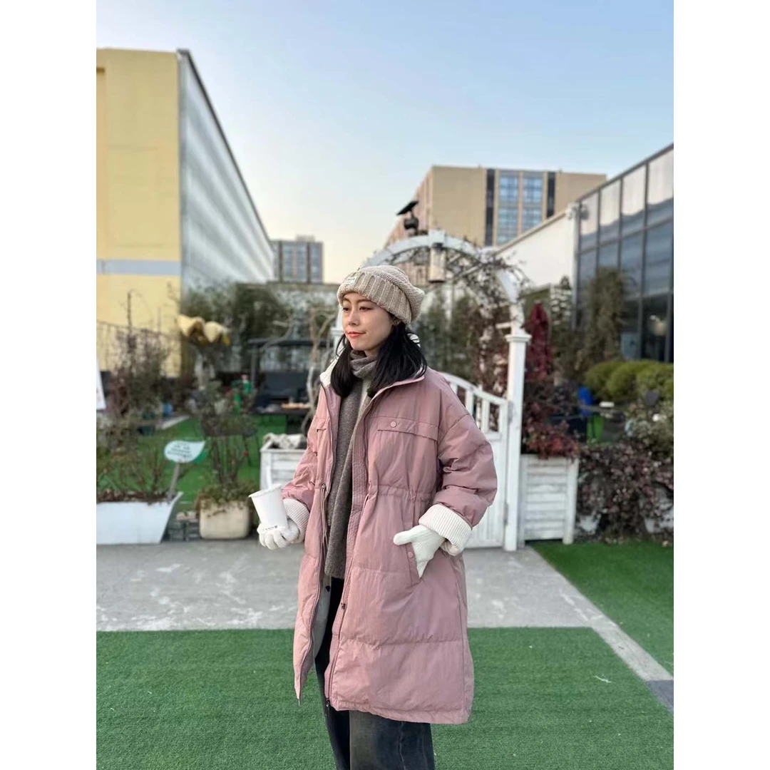 【2018】24冬 怪怪树 中长款潮牌羽绒服 保暖休闲 时尚 冬季羽绒服