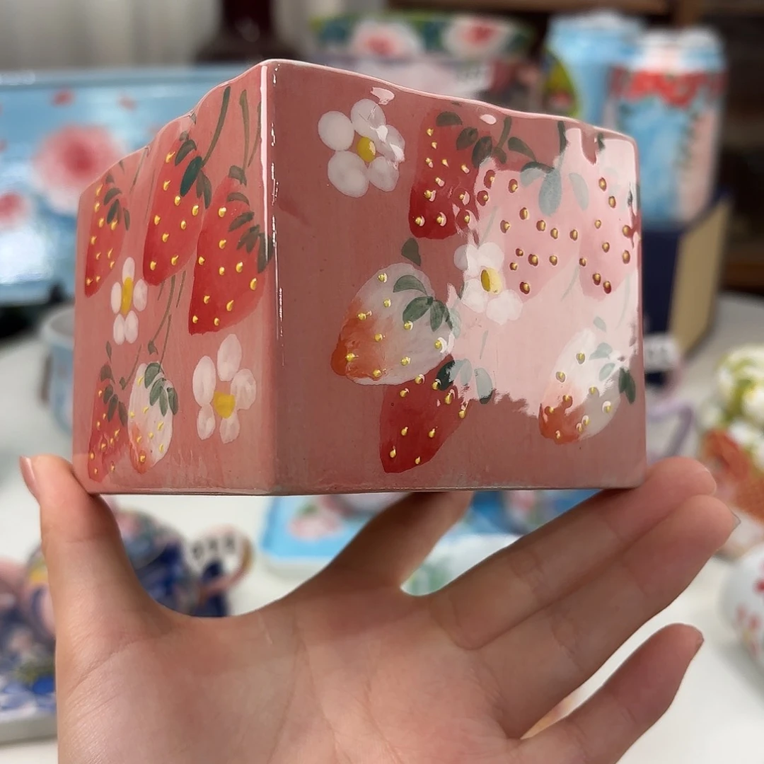 景德镇手绘高温釉下彩陶瓷茶具