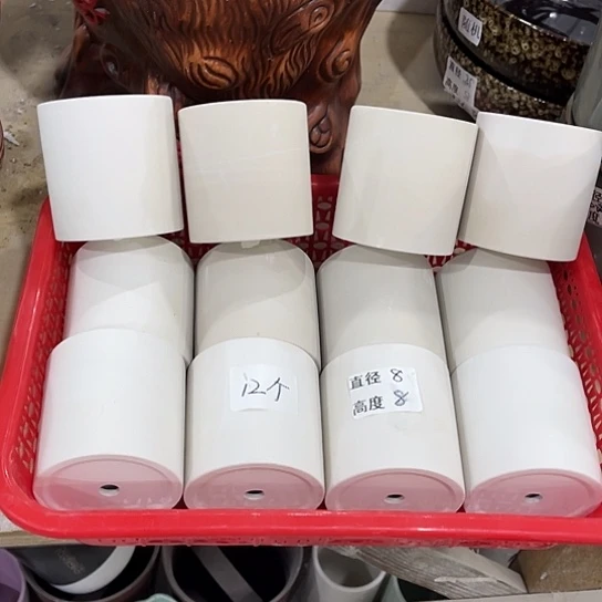 多肉绿植陶瓷花盆9.9包邮，有孔