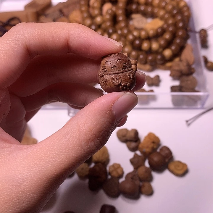 檀香木手串/手链檀香猫猫
