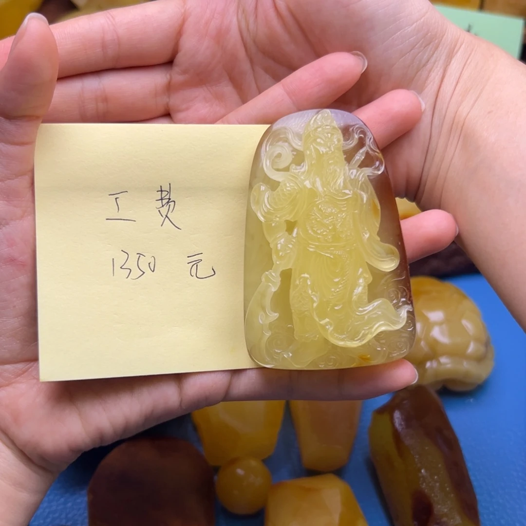 屎***-定制琥珀未镶嵌琥珀蜜蜡