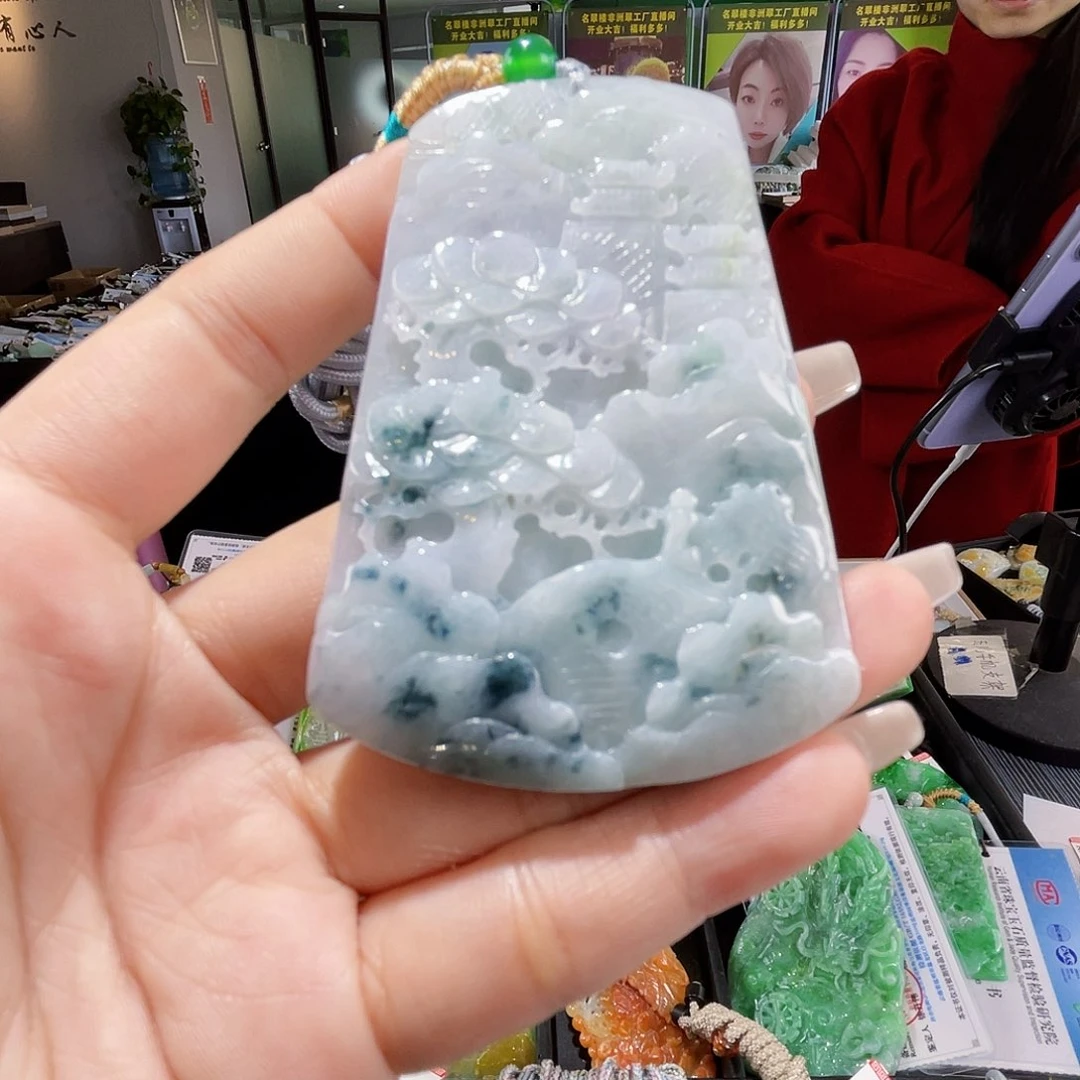 颈饰未镶嵌翡翠一