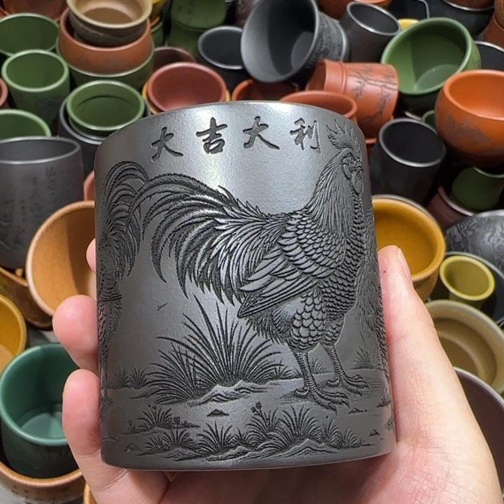 茶杯紫砂全手工紫砂
