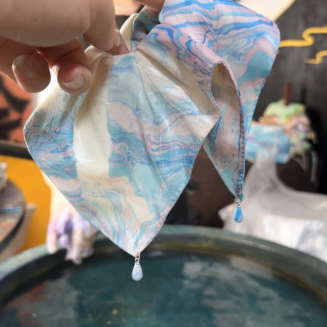 465珍珠发圈手作