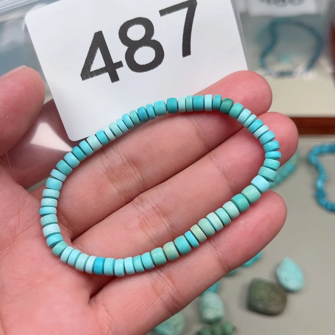 未镶嵌绿松石珠宝奇石