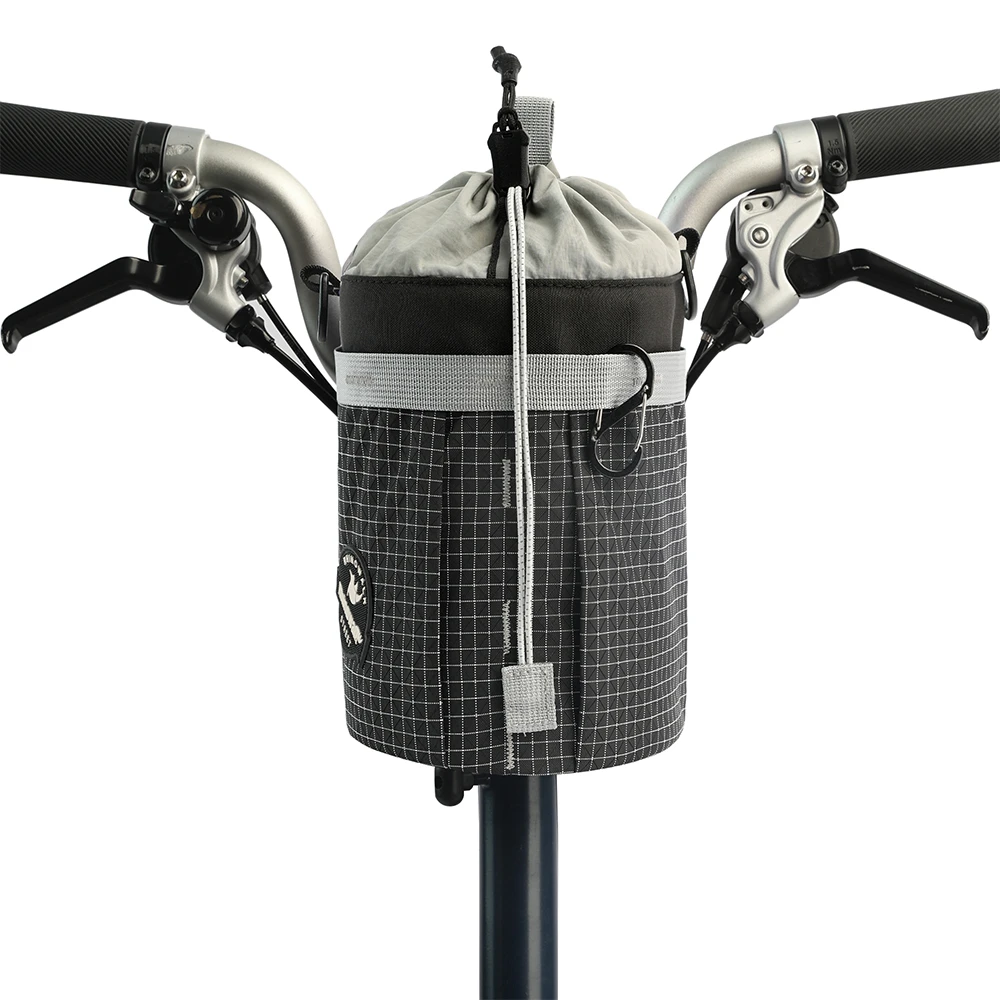 犀牛漫步大容量骑行车前包男女通用休闲便携自行车小布大行车头包