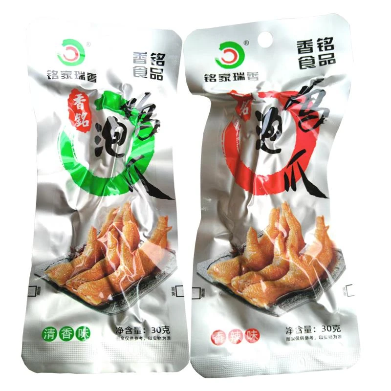香铭泡鸡爪铭家瑞香零食凤爪福建特产龙岩土楼鸭爪类熟食小吃
