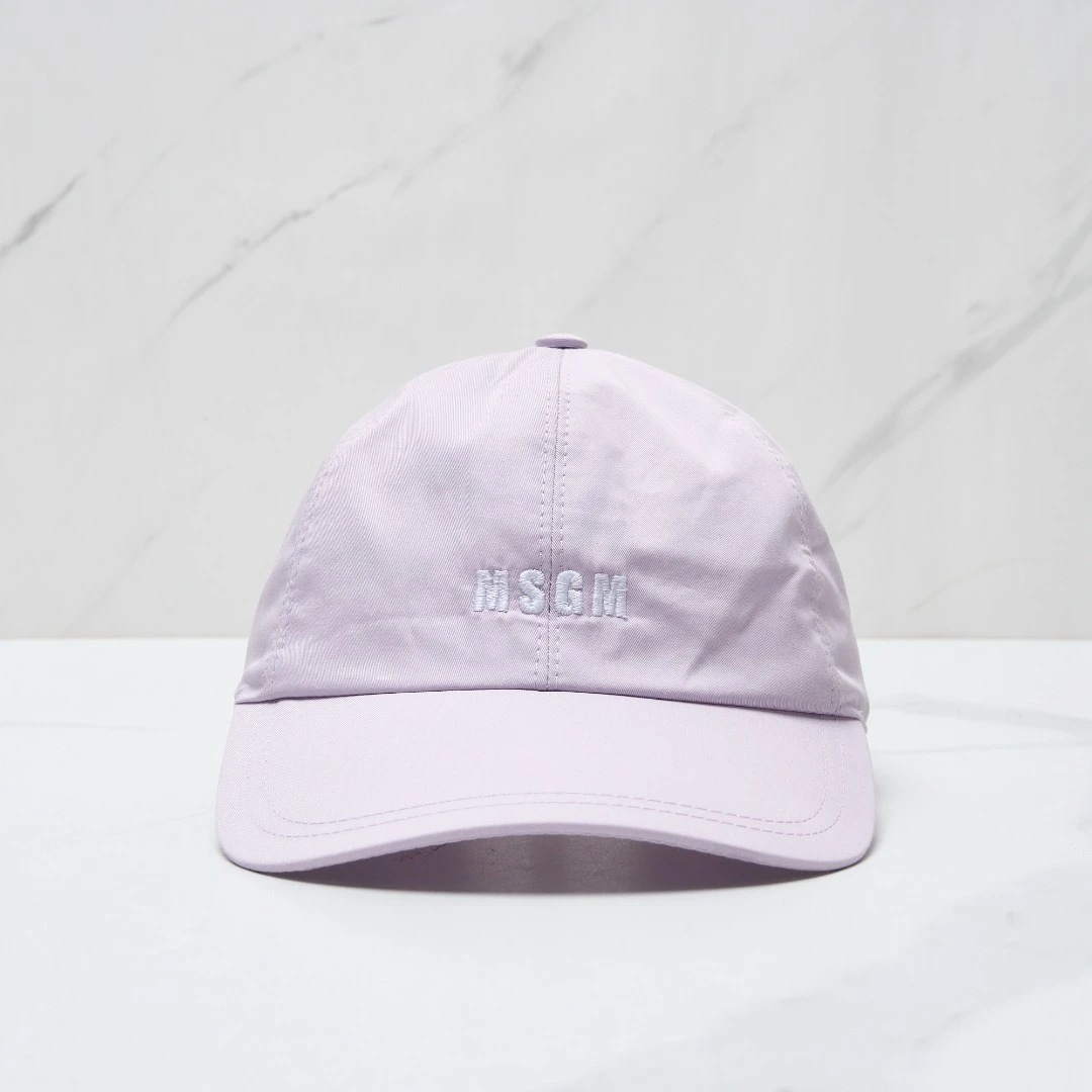 全新未使用/MSGM女士字母刺绣棒球帽MGGW00240