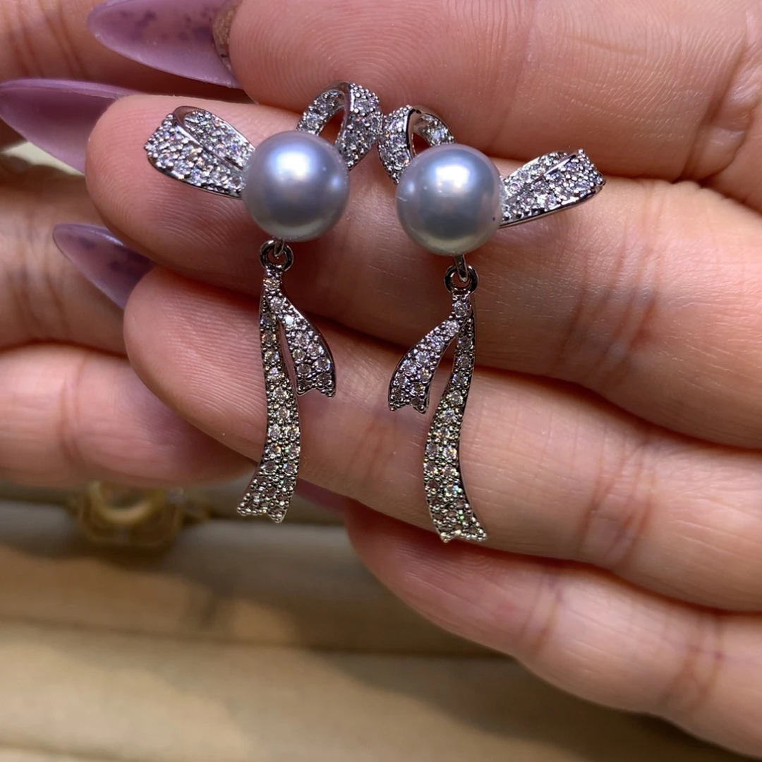 未镶嵌耳饰海水珍珠