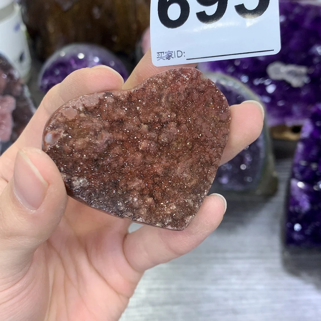 紫晶珠宝半成品未镶嵌695