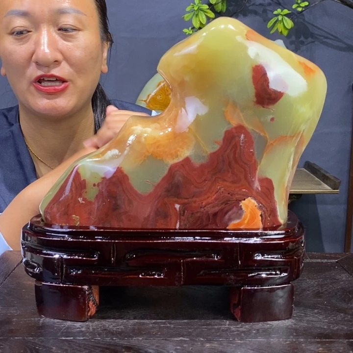 石材精品古青石摆件