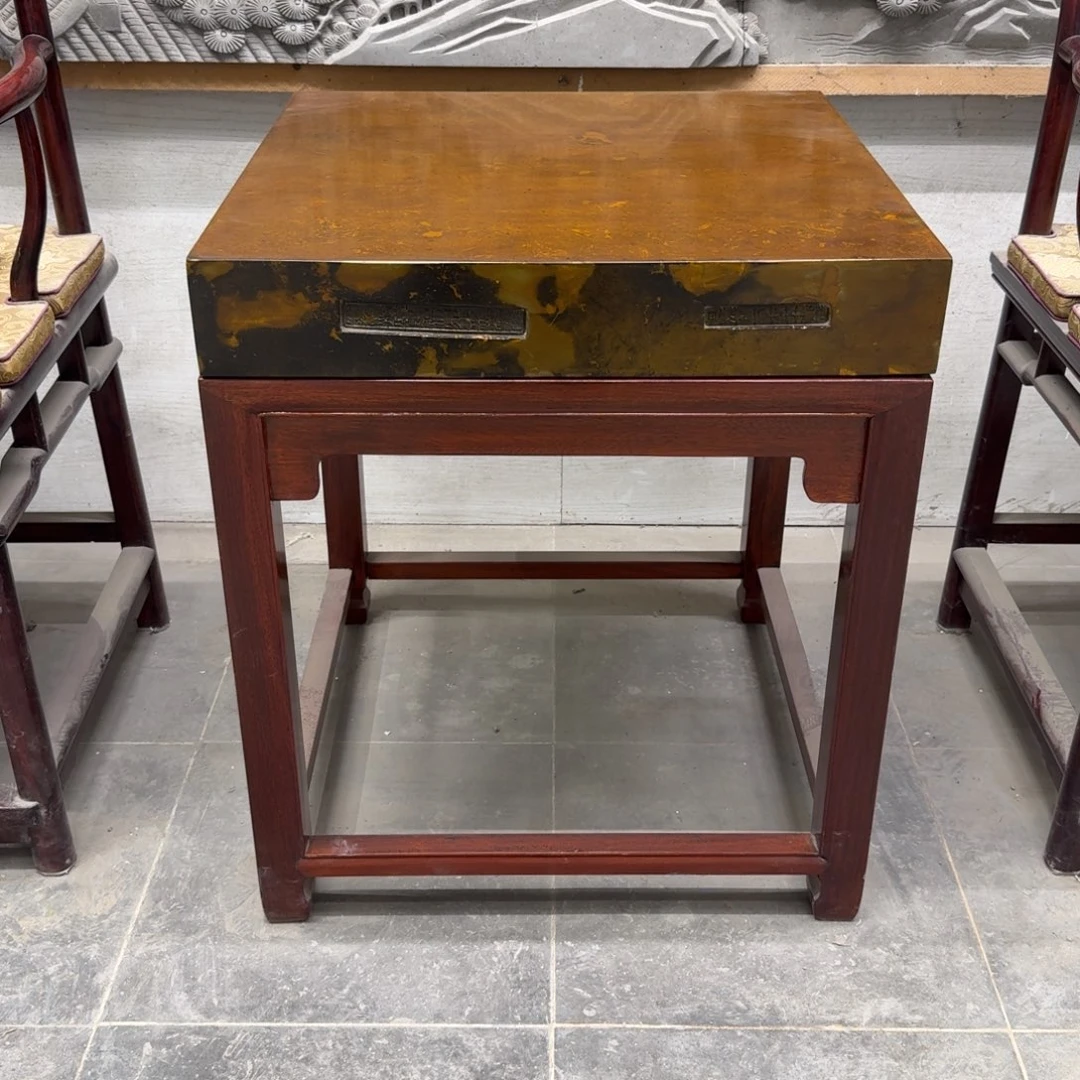 砖雕57-57 古铜色 一套 高66cm