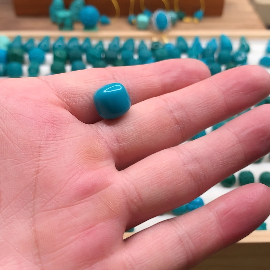 非金属无A3老型珠蓝色