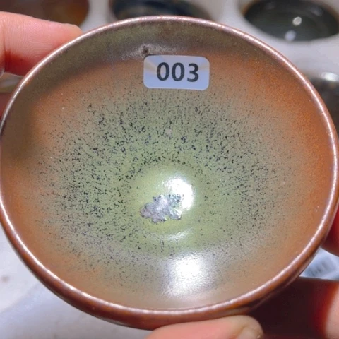 茶盏原矿原釉柴烧建盏