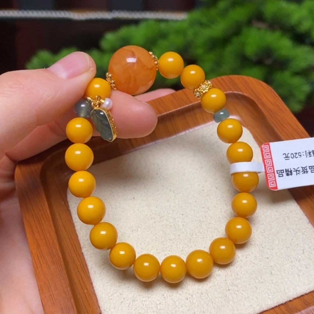 【闪购商品】手链蜜蜡未镶嵌手串
