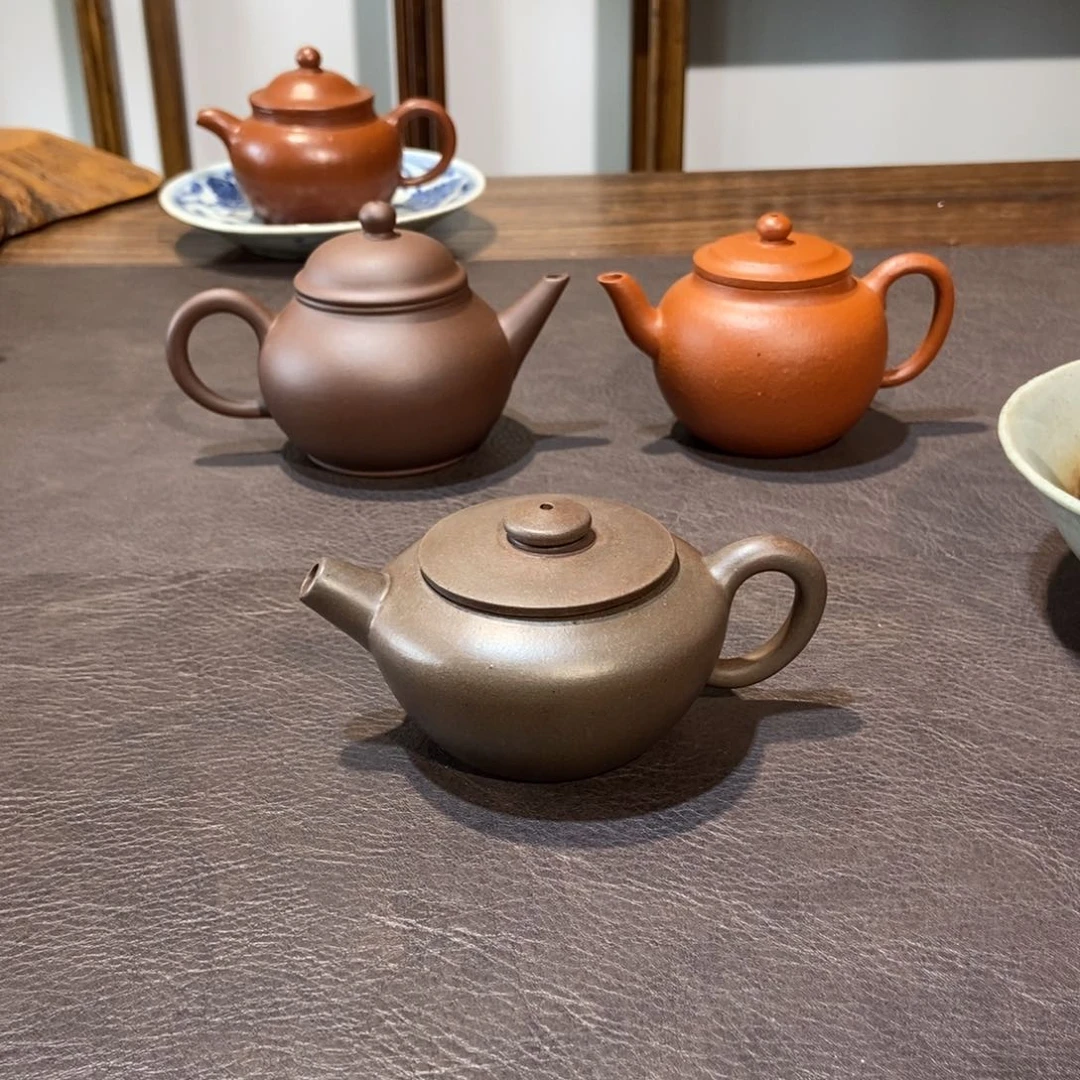 扬*紫砂壶紫泥茶壶