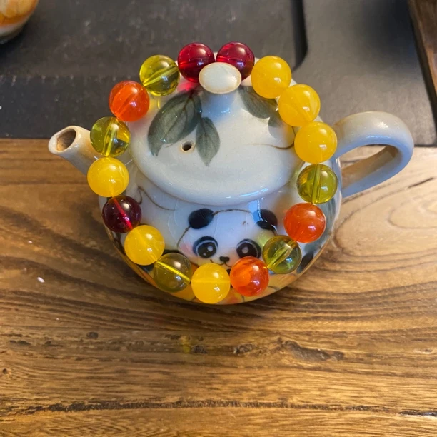 S5039琥珀多宝手串