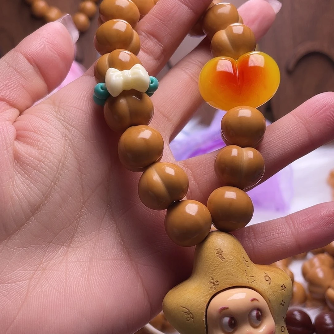 会***子猴头核桃手串15屁桃