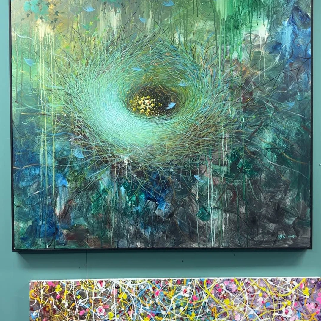 蘑***毒油画原创作品1111111111111