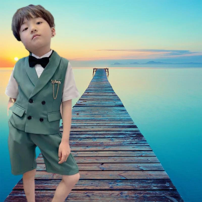 【清仓】22118短袖套装上衣+裤子 三色可选